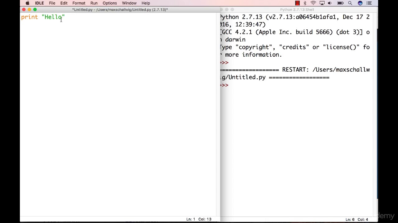 Learn Python Programming by Making a Game : Printing Text to the Screen ...