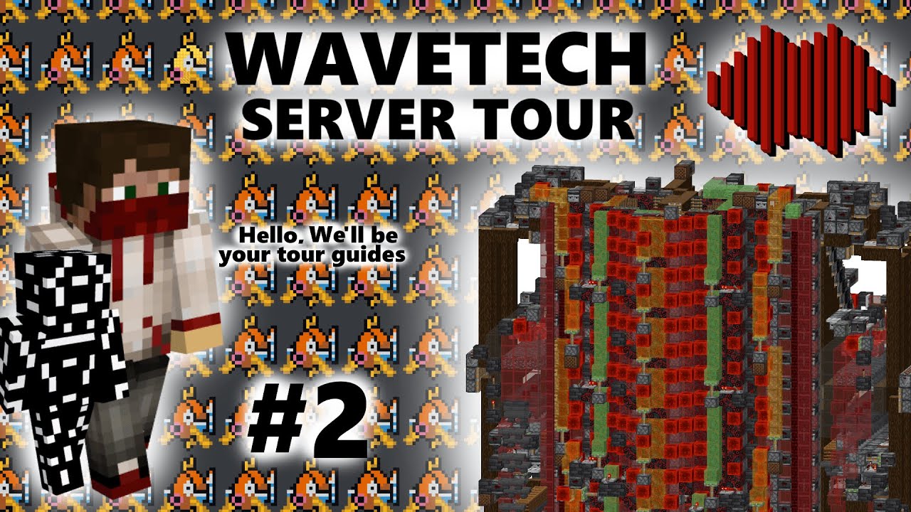 Wave Tech Server Minecraft WaveTech Tour #2 with Ruthro - YouTube