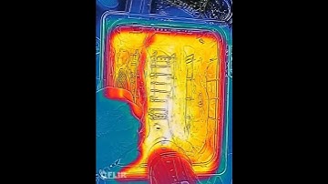 testing temperature consistency in a Sous Vide setup with thermal imaging (ignore bg chat plz)