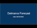Delmarva Forecast 06/30/2025