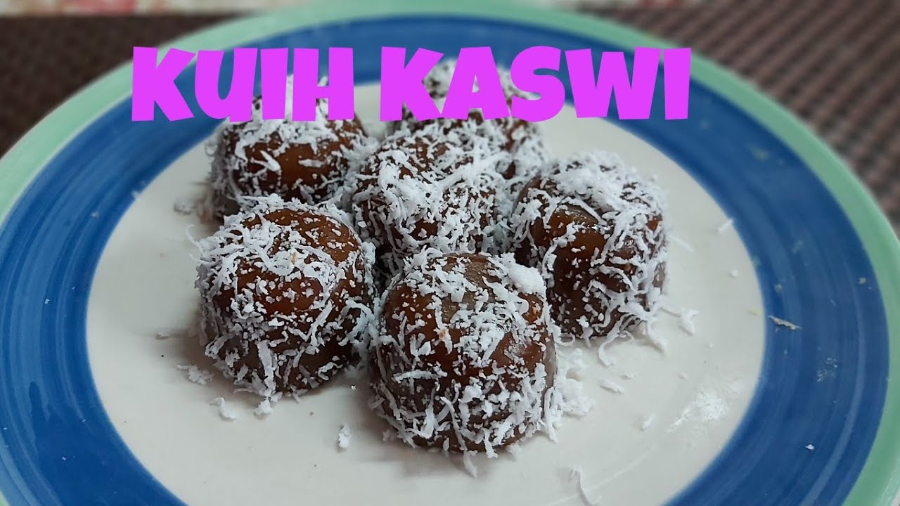 Kuih Kaswi Sukatan Cawan - YouTube