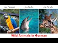 Dive into German: Exciting Wild Animals Vocabulary!