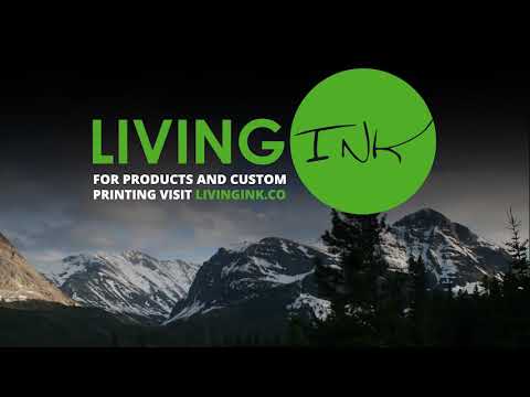 Ink made from Algae - Living Ink - Product Launch