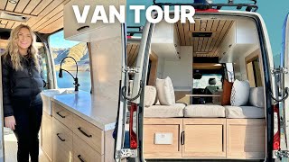 BEST Luxury Van Build Ever | AWD Sprinter Van Tour by Sara & Alex James  15,870 views 3 months ago 13 minutes, 15 seconds