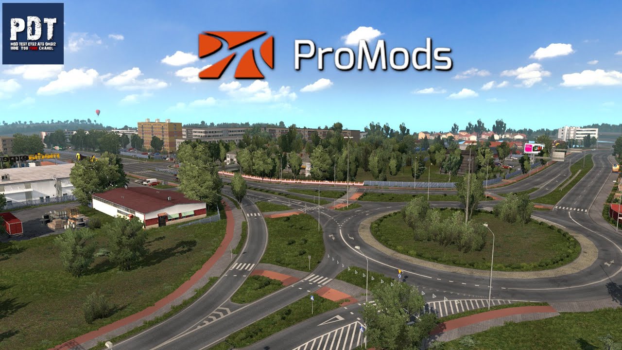  ETS2 V1 37 PDT ProMods V2 46 Very Best Map Mod YouTube