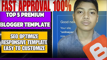 Top 5 Best Blogger Template | Adsense Friendly ✨, Fast Loading 🤩, Premium Blogger Template