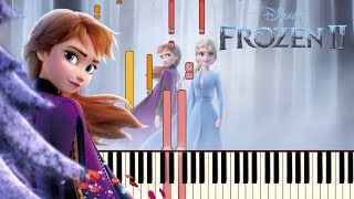 The Next Right Thing (Kristen Bell) - Frozen 2 | Piano Tutorial (Synthesia) chords