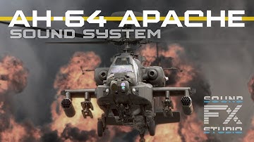 How to use our Helicopter Sound Systems in the Unreal Engine (AH-64 Apache as an example)