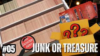 I paid 40$ for a monster box of Donruss cards at the Salvation Army | Junk or Treasure