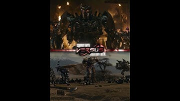 Scourge vs Megatron #transformers #edit #foryoupage