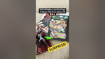My Art in SPAWN KILLS EVERY SPAWN Comic’s Final Issue 🐶🔥 Thanks @Sketchcraft (DOG SPAWN cameo)