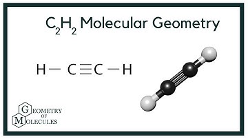 C2H2 Molecular Geometry,Shape and Bond Angles(Acetylene)