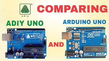 Comparing ADIY UNO with Arduino UNO