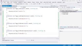 lecture 19 Demo ASP.NET  Page Events
