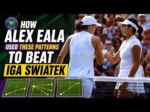 How Alex Eala used certain patterns to beat Iga Swiatek in Wimbledon Round 3 clash