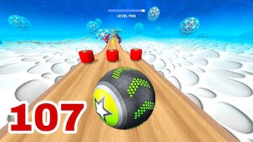 Going Balls, SpeedRun, Going Balls Portal Run Gameplay Level 107