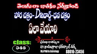d2 chart vedic astrology | hora chart vedic astrology | Learn Astrology In  Telugu | hora chart346 |