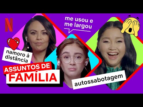 As irmãs de Para Todos os Garotos dão conselhos sobre namoro à distância | Netflix Brasil