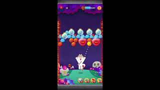 LINE バブル2　STAGE 1856　黄金コニー　アイテムあり　×1.5　Gold Cony　LINE BUBBLE 2