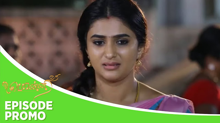 Ponni | Episode Promo | 1st February 2025