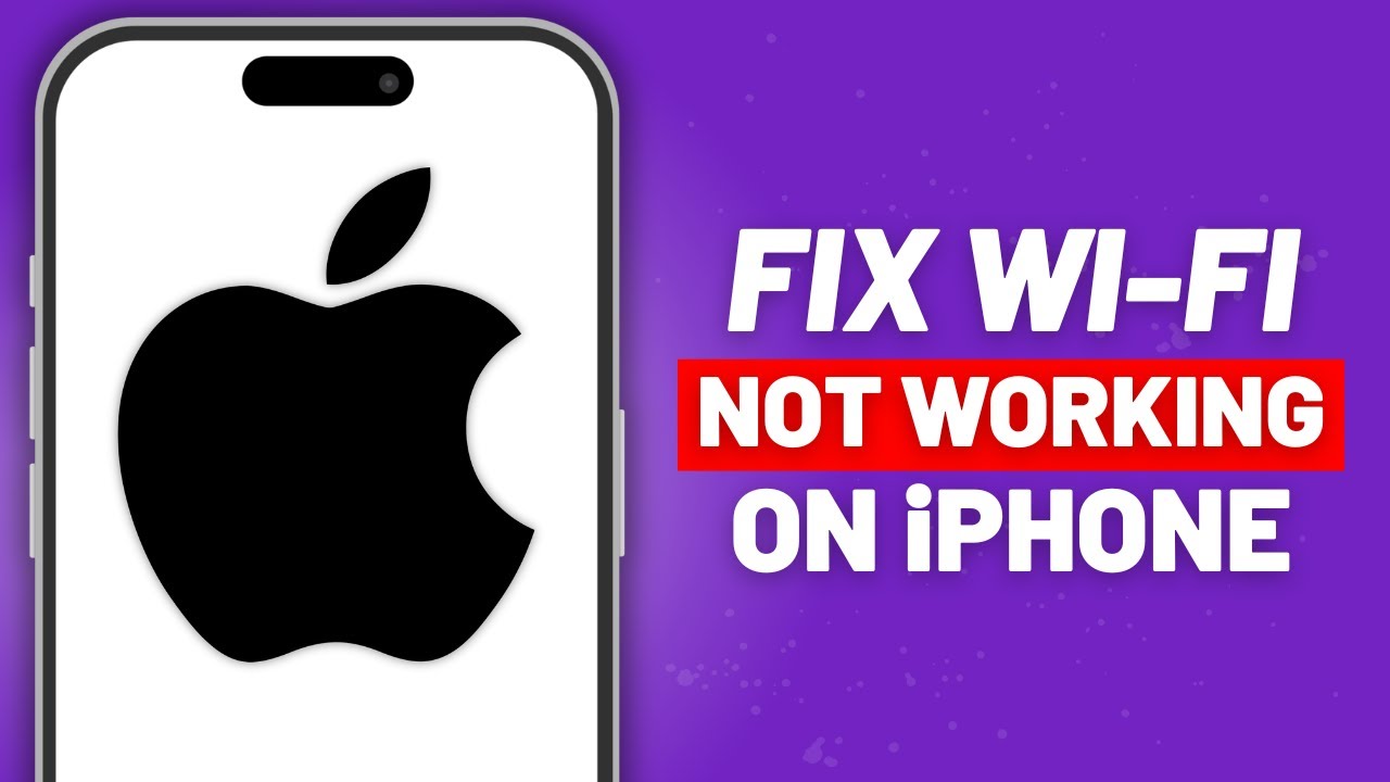 How to Fix Wi-Fi Not Working on iPhone (2025 EASY FIX) - YouTube