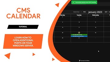 SonoranCMS | Calendar Highlight | Sonoran Software