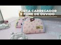 Porta carregador e fone de ouvido {PARA INICIANTES}