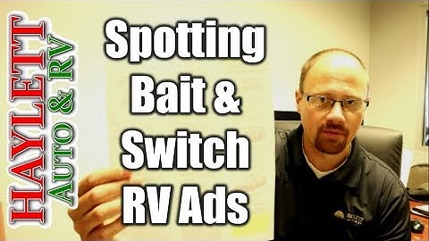Bait & Switch RV Ads with Josh the RV Nerd