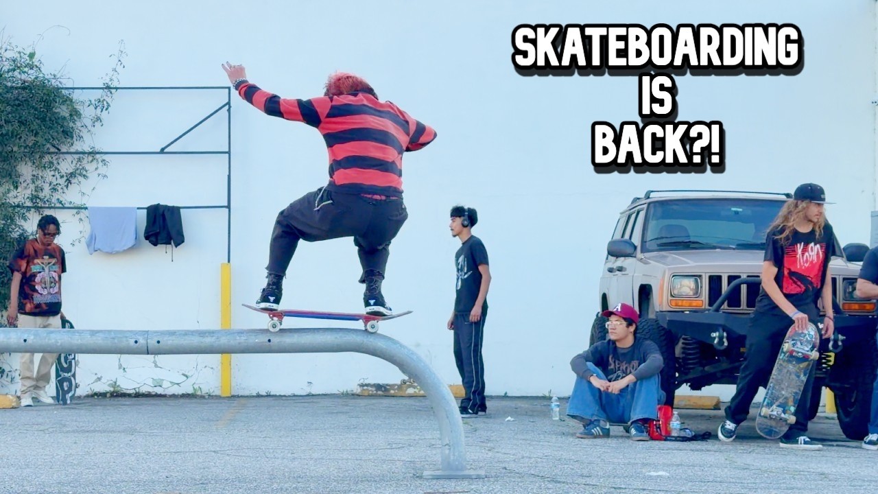 Skateboarding is Making A Comeback