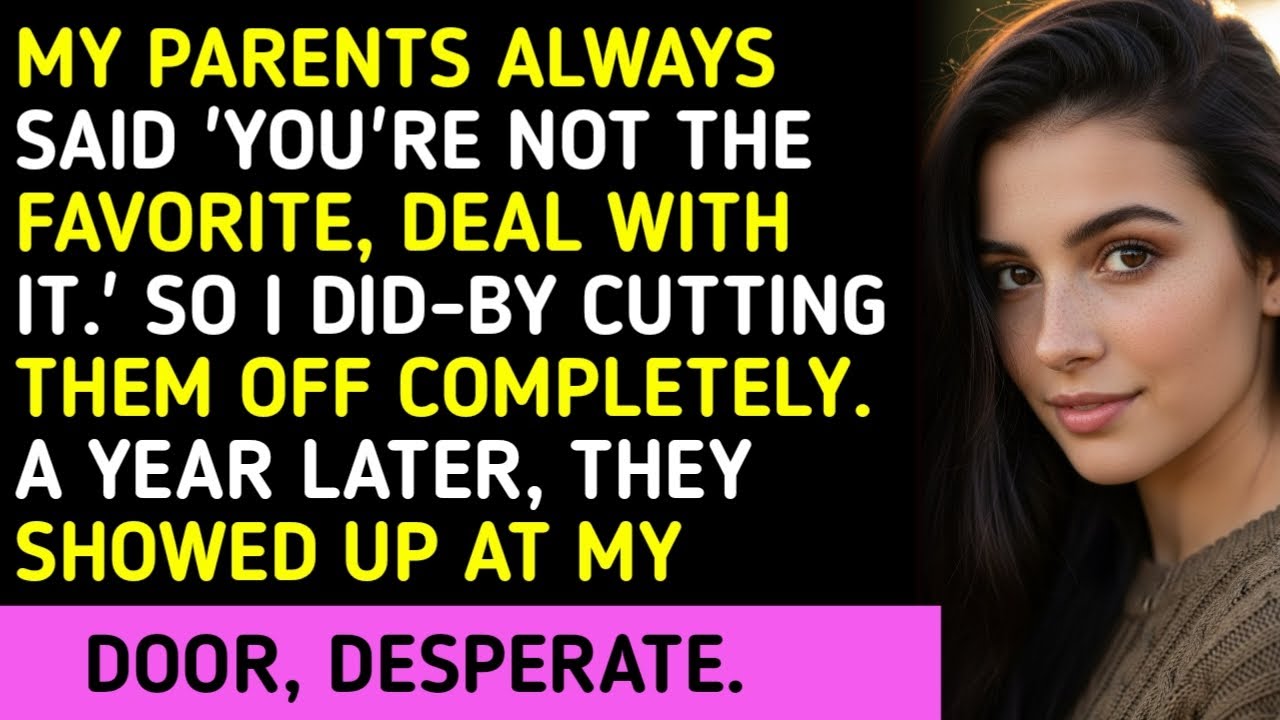 My Parents Always Said 'You're Not The Favorite, Deal With It.' So I Did-By Cutting Them Off Complet