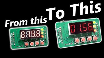 Improve 7 Segment LED Display With Simple Trick