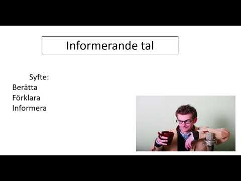 Video: Vad är informativt och exempel?