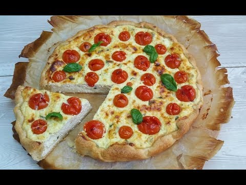 Video: Torta Di Ricotta Veloce Con Formaggio E Pomodori
