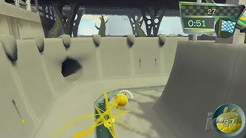 de Blob Nintendo Wii Video - Rocket Bike Race