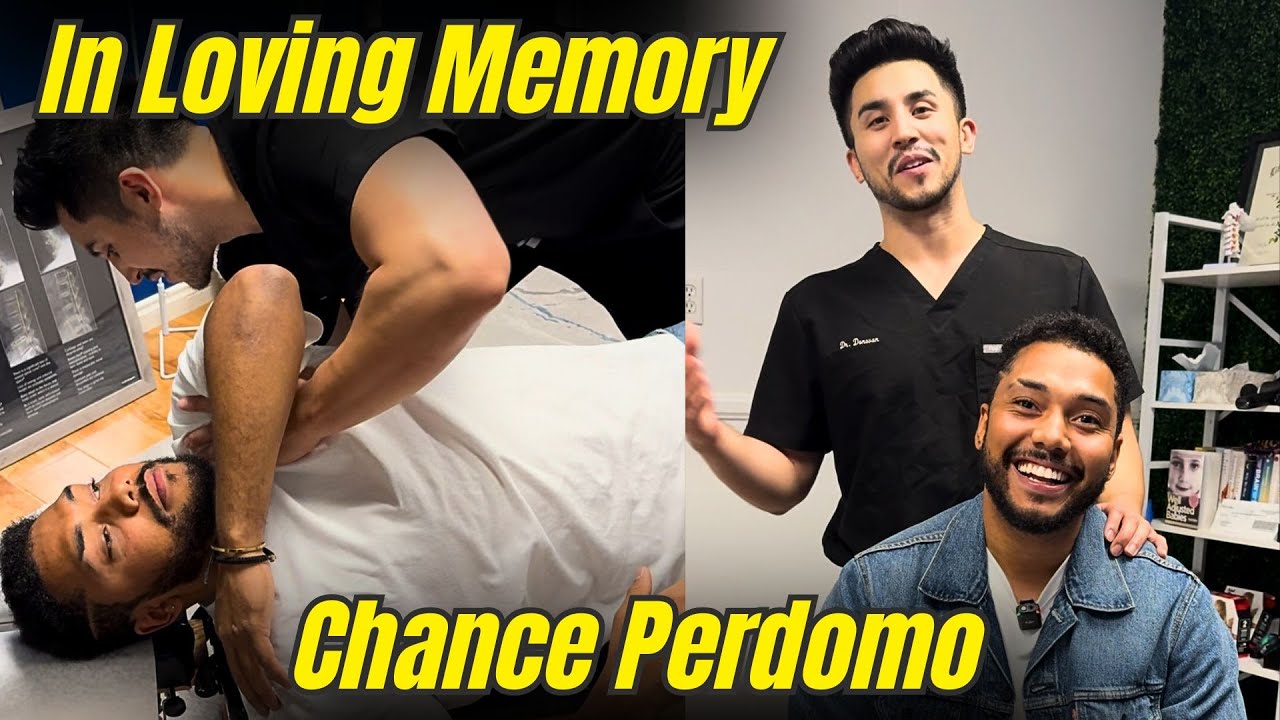 Actor Chance Perdomo | In Loving Memory – His Last Chiropractic Visit