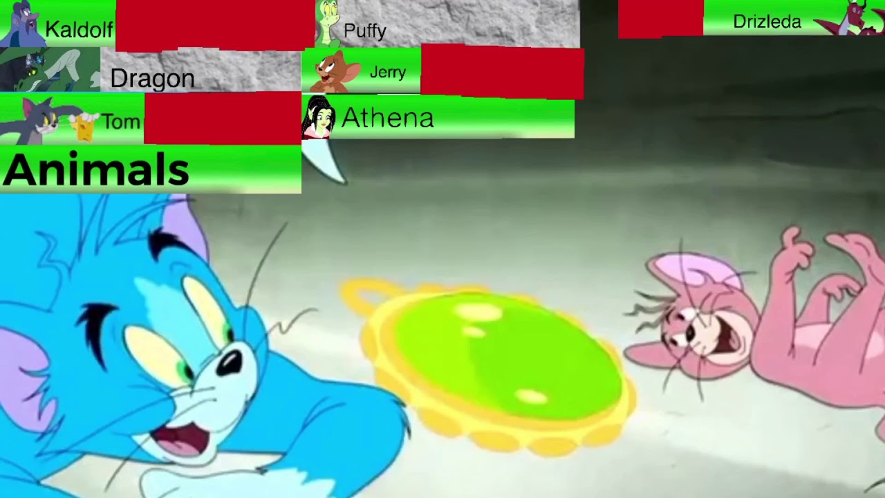 Tom & Jerry The Lost Dragon Final Battle With Healthbars (2/2) YouTube