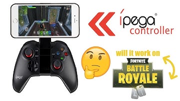 Ipega IOS/Android Bluetooth Controller Unboxing (Will it Work On Fortnite?) Fortnite on controller