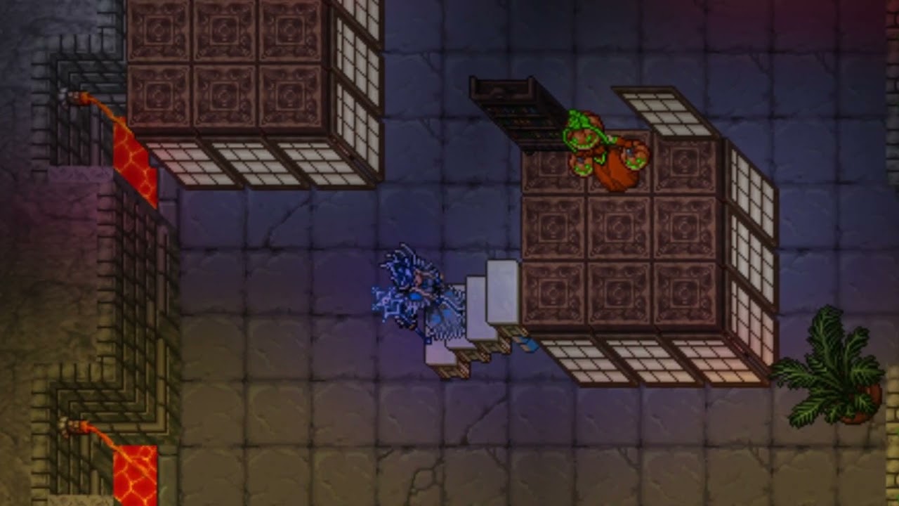 Escadaria de mármore (horizontal/direita) - Opção 2 / By Paollah - TibiaHome.com