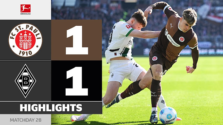 ST. PAULI - BORUSSIA M'GLADBACH | Highlights | Matchday 28 – Bundesliga 2024/25