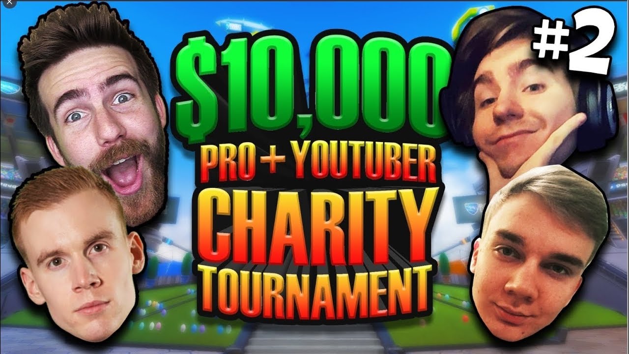 $10,000 Charity Rocket League Tournament - Jonsandman/Lethamyr VS Jhzer/Linkuru #2