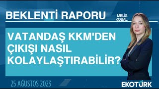 Vatandaş KKMden çıkışı nasıl kolaylaştırabilir | Melis Kobal | Beklenti Raporu