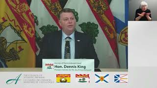 News conference with the Council of Atlantic Premiers in Charlottetown