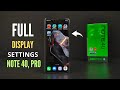 How To Set Full Display Infinix Note 40, Pro |System Navigation,Remove Back Button  Problem Soultion