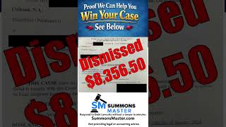 Summons Master Help with Debt Lawsuit