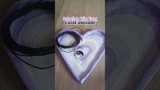 Pulseira Yin Yang casal e amizade em macramê #inspiração #diy #bracelet