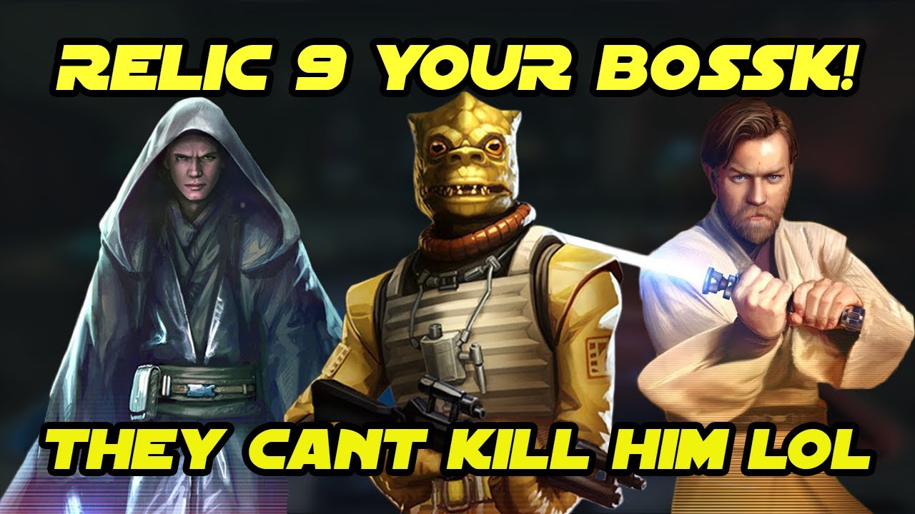 Relic 9 Bossk is F@#&ing Invincible!