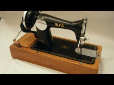 EBay Listing Vintage Antique Alfa Sewing Machine Boxed 40s Enchanting 1951 Singer Sewing Machine Ebay EBay Listing Vintage Antique Alfa Sewing Machine Boxed 40s Enchanting 1951 Singer Sewing Machine Ebay