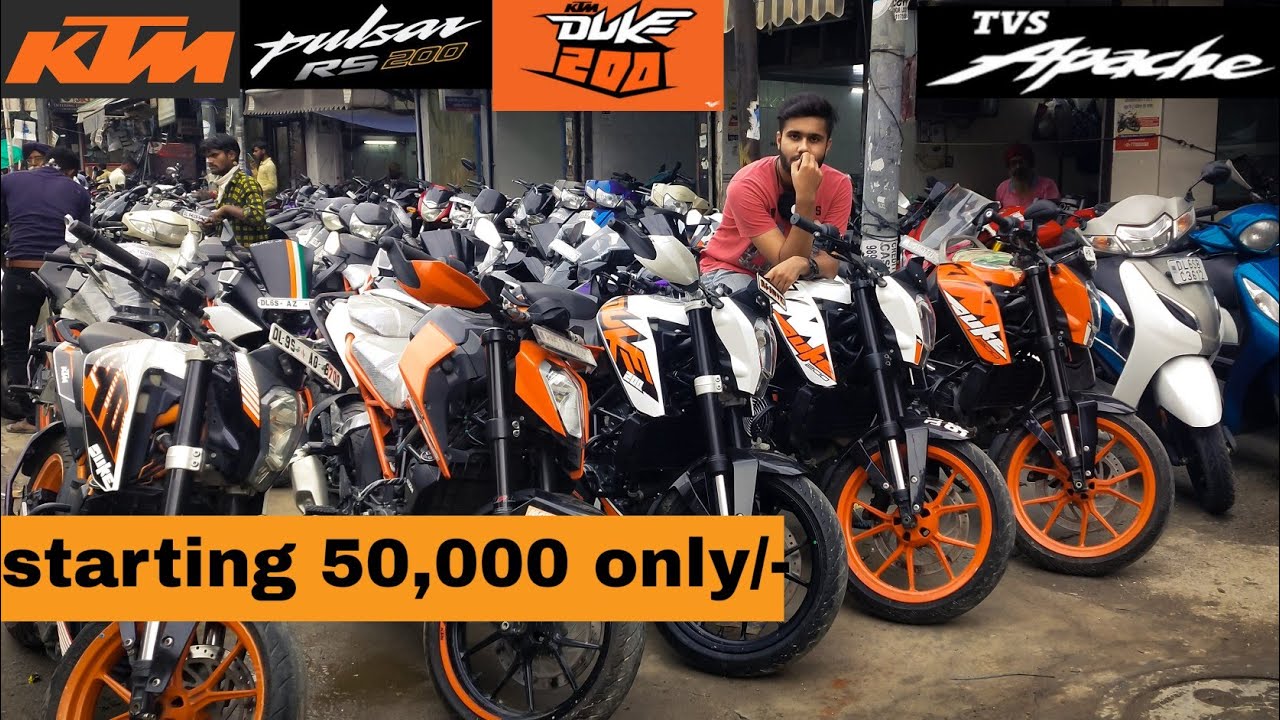 Karol bagh bike market SECOND HAND BIKE MARKET DELHI KTM bike market KTM DUKE THE