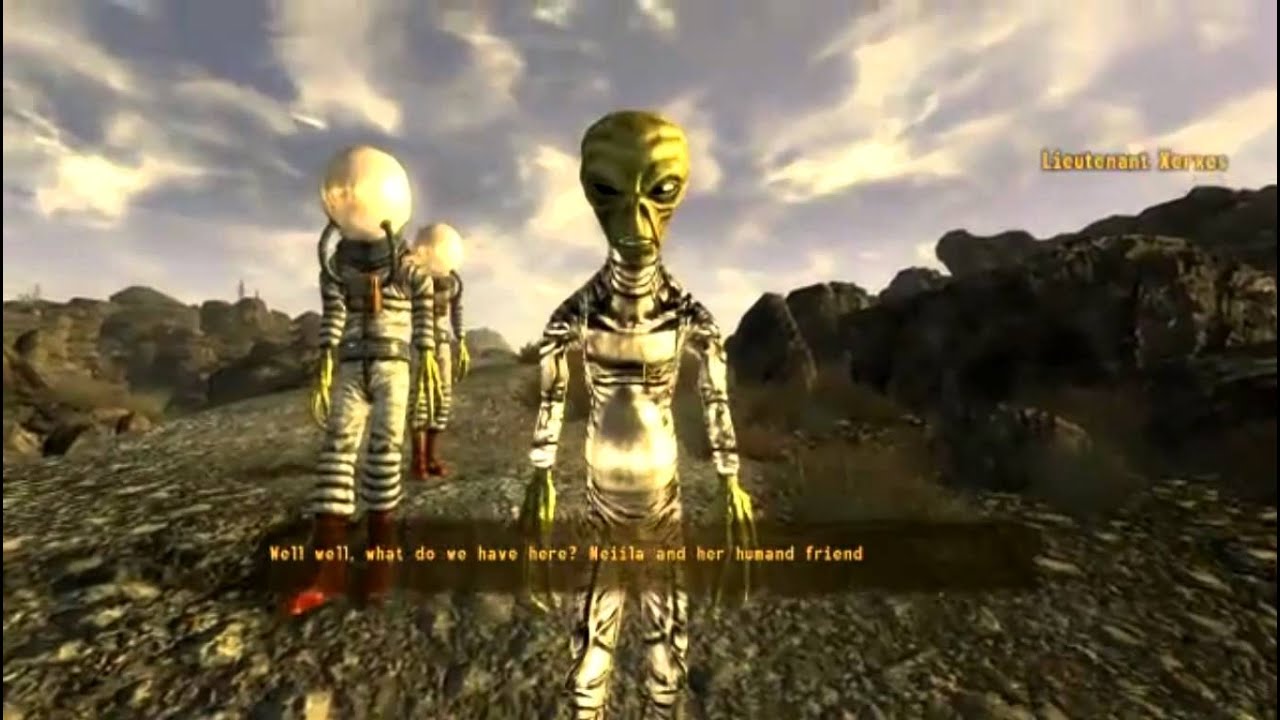 Fallout New Vegas Alien Quest Part 2 Youtube