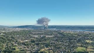 Paper Mill Fire, Longview, WA